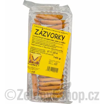 Celozrnné sušenky Zázvorky 150g Natural