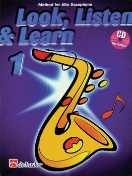 LOOK, LISTEN & LEARN 1 + CD method for alto sax