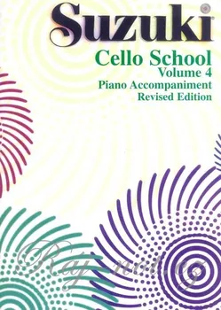 Suzuki Cello School 4 - piano accompaniment