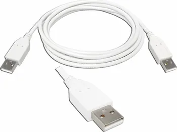 Datový kabel Kabel USB 2.0, USB A/USB A, 3 m, Digitus
