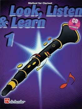 LOOK, LISTEN & LEARN 1 + CD method for clarinet