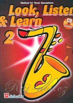 LOOK, LISTEN & LEARN 2 + CD method for tenor sax