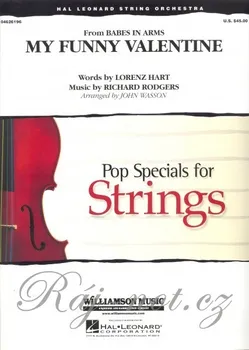 MY FUNNY VALENTINE - Pop Specials For Strings - score & parts