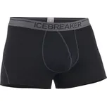Icebreaker Mens Anatomica Boxers černé