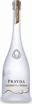 Vodka Pravda Vodka Coconut 37,5 % 0,7 l