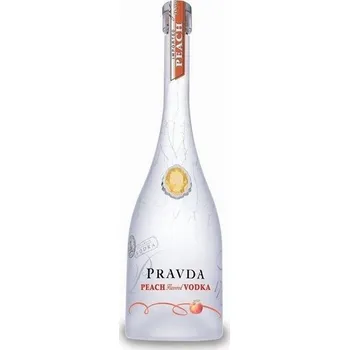 Vodka Pravda Peach Vodka 37,5% 0,7 l