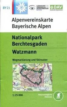 Nationalpark Berchtesgaden, Watzmann - 1:25 000 - DAV