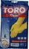 Čisticí rukavice gumové rukavice TORO, velikost L