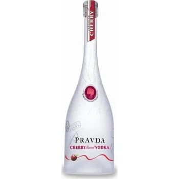 Vodka Pravda Vodka Cherry 37,5 % 0,7 l