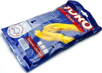 Čisticí rukavice gumové rukavice TORO, velikost L
