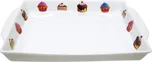 Tác obdélníkový s dekorem dortíky, 27,…