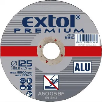 Řezný kotouč Extol Premium 8808418 180 mm