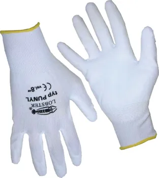 Pracovní rukavice Rukavice PUNYL 8" bílé