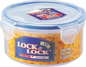 Potravinová dóza Dóza na potraviny LOCK, objem 600 ml, průměr 12, 1 cm