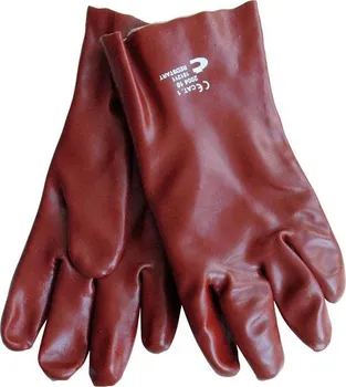 Pracovní rukavice Extol Rukavice bavlněné máčené v PVC 9976 