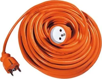 Průmyslový kabel Prodlužovák 15 m oranžový 3x1 mm max. 1400W, 6A