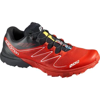 Pánská běžecká obuv Salomon S-Lab Sense Ultra Racing červená/černá/bílá