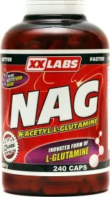Aminokyselina XXLabs NAG N-Acetyl L-glutamin 240tbl