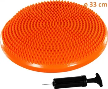 Balanční polštář na sezení MOVIT 33 cm, oranžový