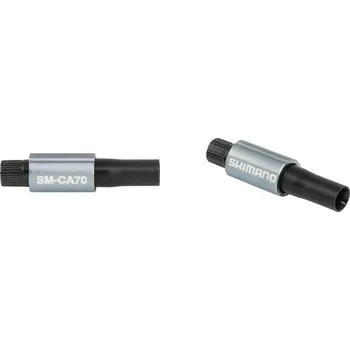 Lanko pro jízdní kolo Shimano Dorazy na bowden SM-CA70P černé/stříbrné