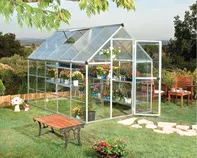 zahradní skleník Palram Hybrid 1,8 x 3,1 m PC 4 mm