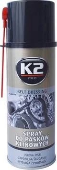 Silikonový sprej K2 Belt Dressing 400 ml