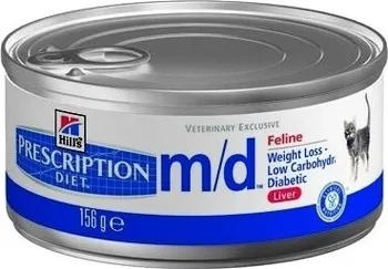 Krmivo pro kočku Hill's Feline Prescription Diet m/d konzerva 156g