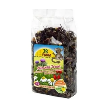 Krmivo pro hlodavce JR Farm činčila Sen 75 g
