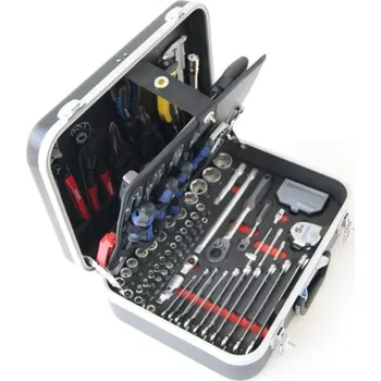Sada nářadí Projahn kufr s nářadím 1/4" a 1/2" 149 dílů