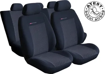 Potah sedadla Autopotahy Seat Ibiza III, SPORT, od r. 2002-2009, antracit