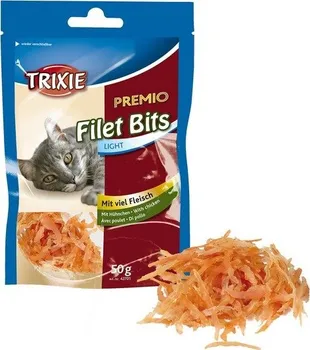 Pamlsek pro kočku Trixie Premio Filet Bits Light 50 g