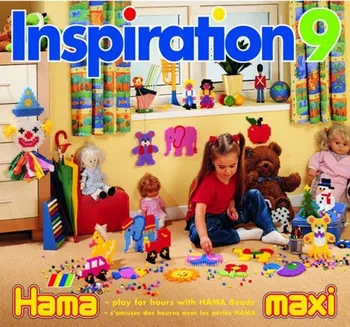 Dětské navlékací korálky Inspirativní knížka - MAXI