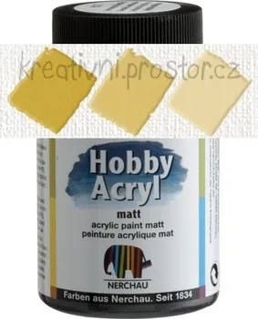 Speciální výtvarná barva Hobby Acryl matt okr 59 ml