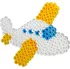 zažehlovací korálek Hama Beads Maxi H8216 letadlo