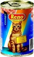 Krmivo pro kočku Reno Cat konzerva kuřecí 415 g