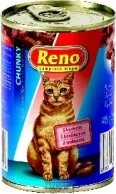 Krmivo pro kočku Reno Cat konzerva hovězí 415 g
