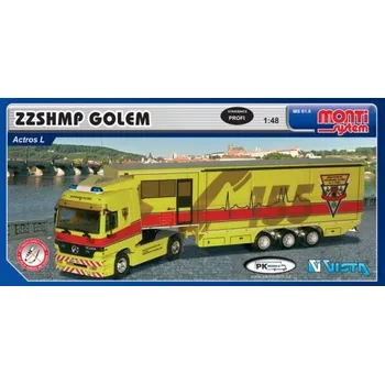 Plastikový model Monti System 61.6 Mercedes Actros ZZSHMP Golem