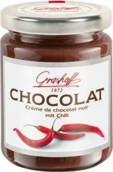 Grashoff - Čokoládový krém z Hořké čokolády se Sicilskými Červenými Pomeranči 250g
