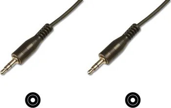 Audio kabel Digitus Audio kabel 3,5 mm Stereo M na 3,5 mm Stereo M 2,5m
