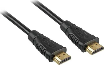 Video kabel PremiumCord Kabel HDMI A - HDMI A M/M 25m,zlac.kon