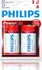Článková baterie Philips baterie D PowerLife, alkalická - 2ks