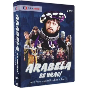 DVD film DVD Arabela se vrací aneb Rumburak králem Říše pohádek (1993) 7 disků 