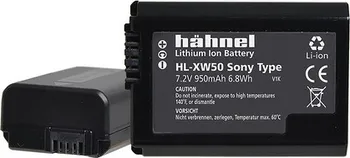 Hähnel HL-XW50 - Sony NP-FW50, 950mAh, 7.2V, 6.8Wh