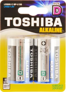 Článková baterie Baterie Toshiba G LR20 2BP D