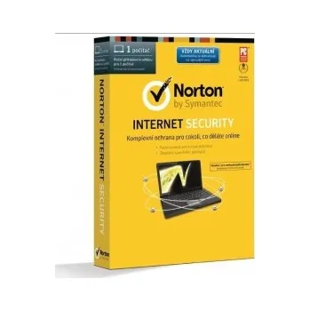 Antivir Symantec Norton Internet Security CZ - 1 licence, 1 rok