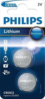 Článková baterie Philips baterie CR2032 - 2ks