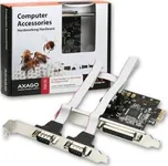AXAGO PCI-Express adapter 1x paralel +…