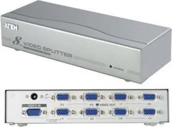 média konvertor ATEN Video rozbočovač 1 PC - 8 VGA 200MHz