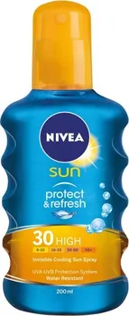 Přípravek na opalování Nivea Protect & Refresh transparent spray SPF 30 200 ml