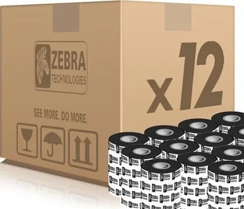 Pásek do tiskárny Zebra páska 2300 Wax. šířka 84mm. délka 74m